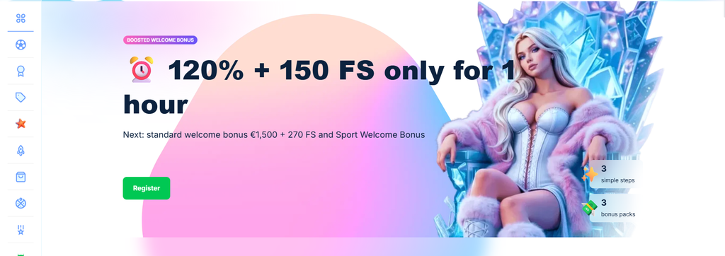 IceCasino, conditions page of the offer
